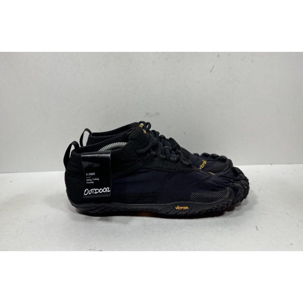 Vibram‎ FiveFingers V-Trek Hiking Shoes Black Mens Size 8.5-9  EU 41 Outdoor NEW